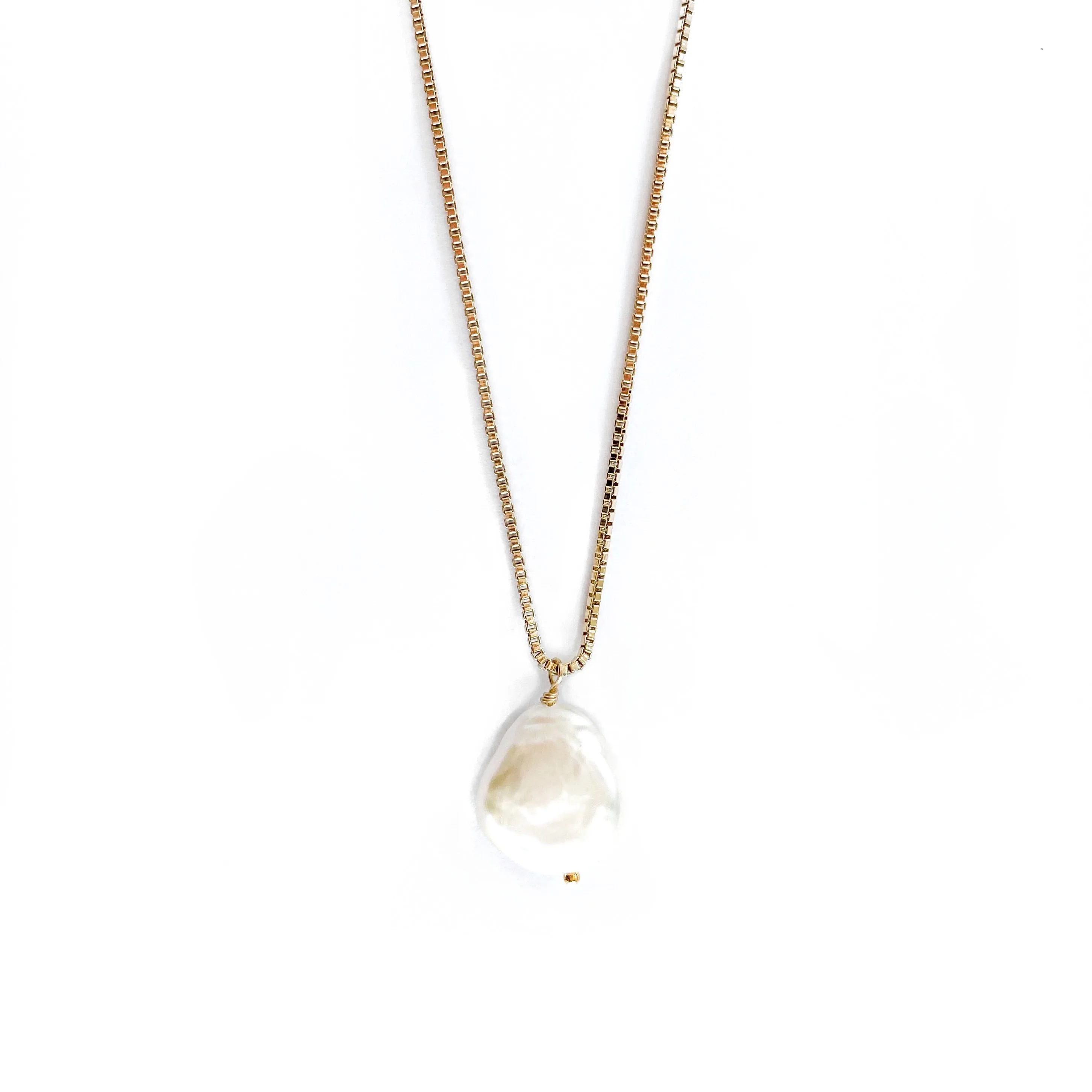 14K Pearl Necklace