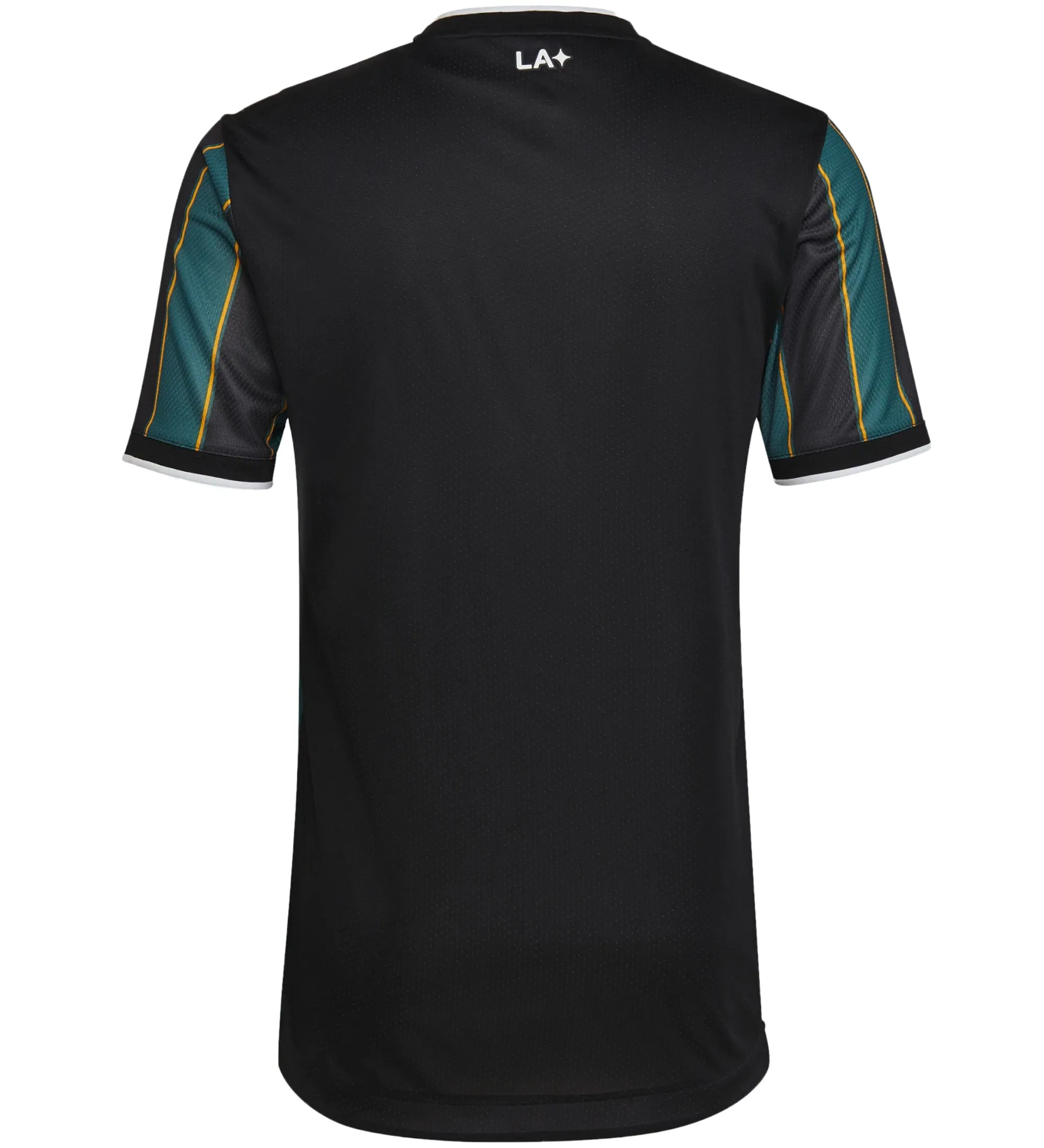 adidas Men's LA Galaxy 2021/22 Authentic Away Jersey Black/Tech Green