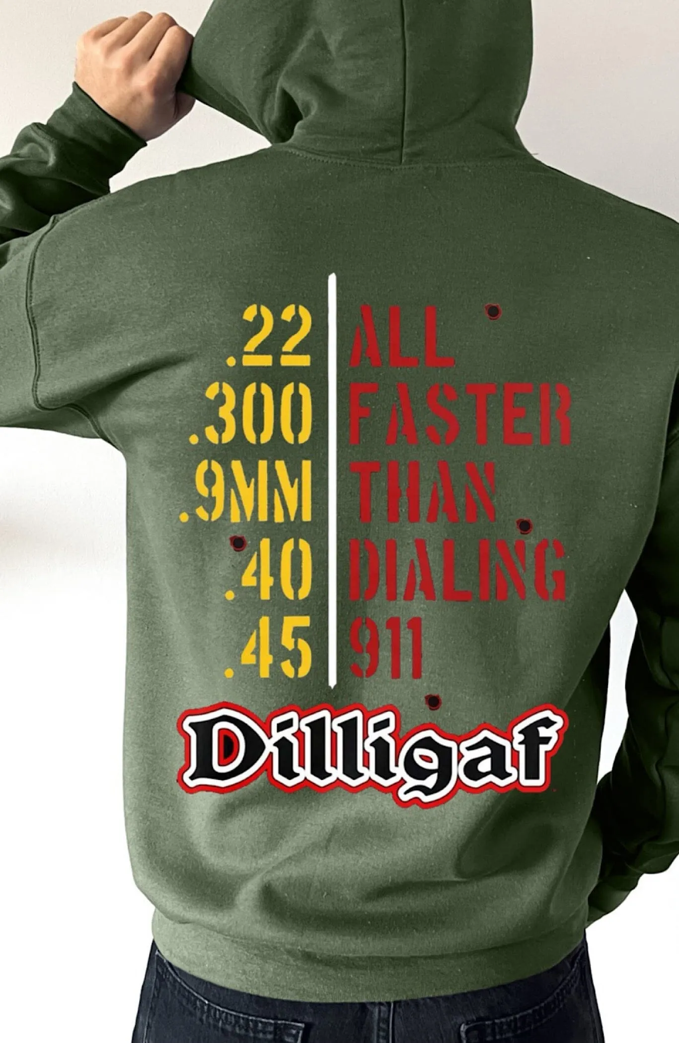 All Faster Than Dialing 911! Pullover Hoodie