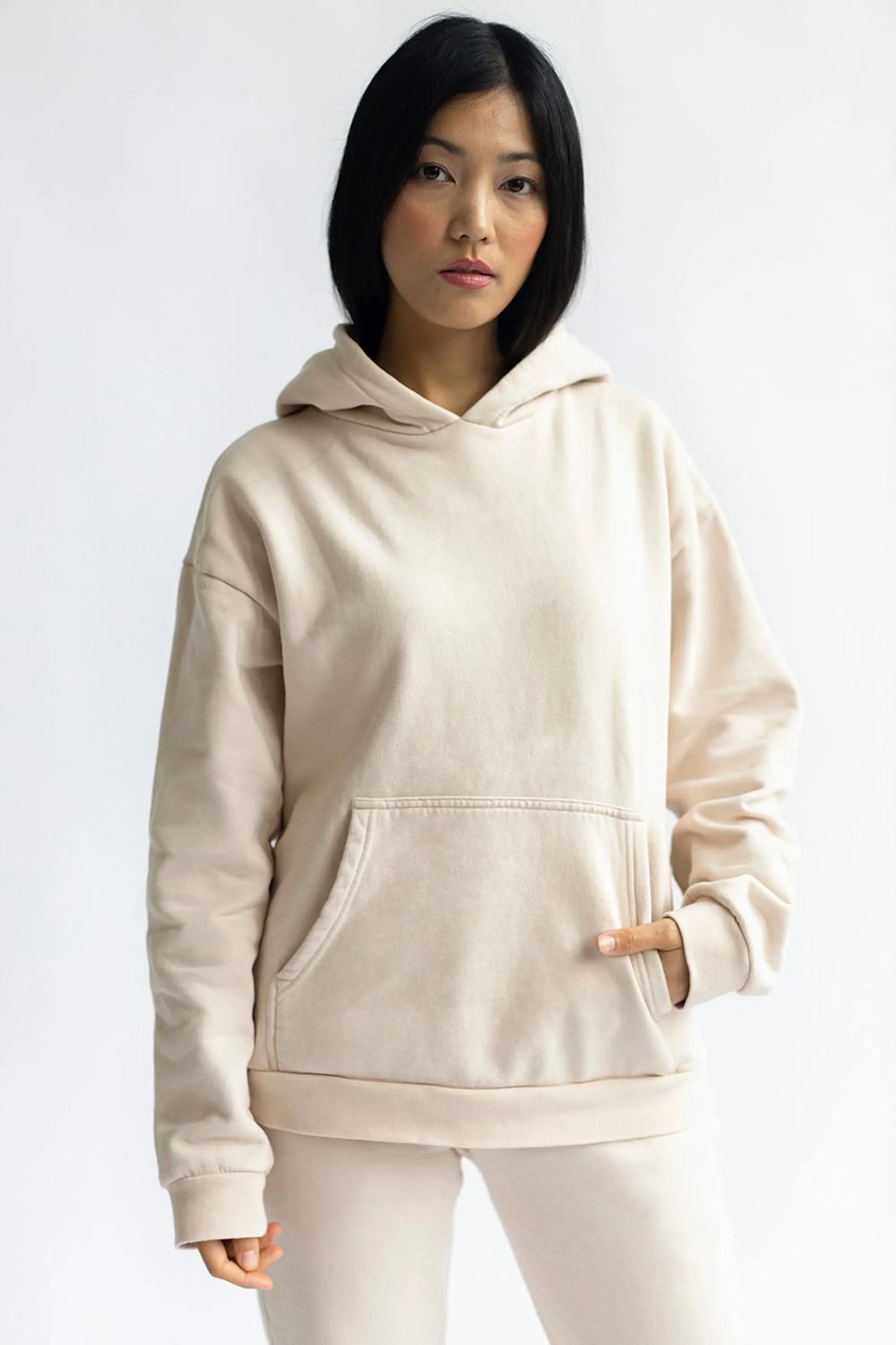 almond latte hoodie