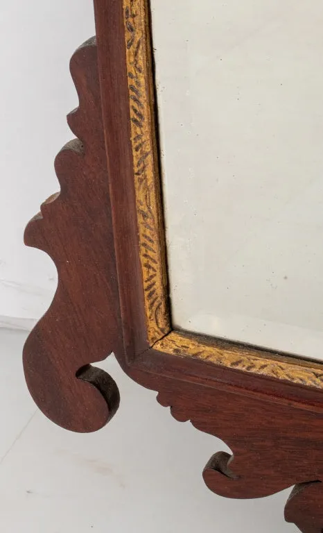 American Chippendale Style Mirror, ca. 1900