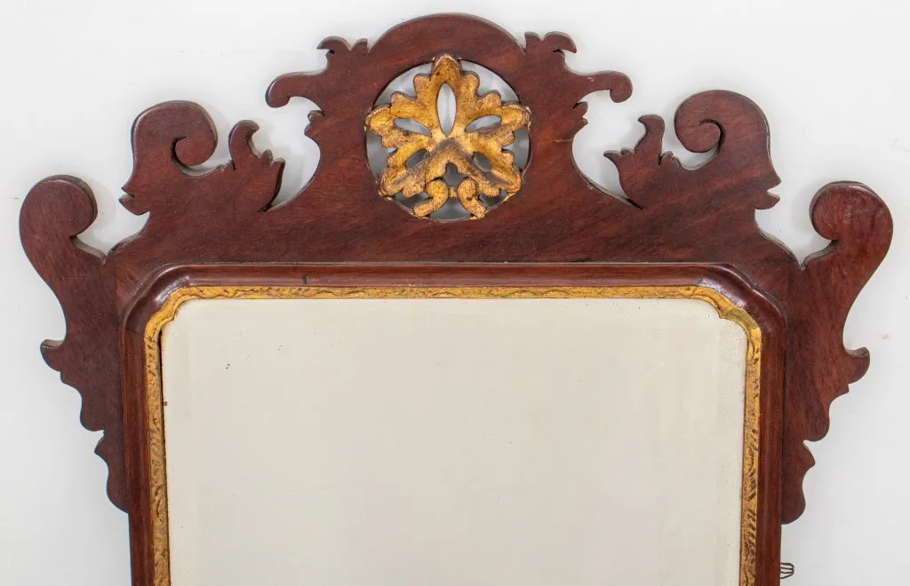 American Chippendale Style Mirror, ca. 1900