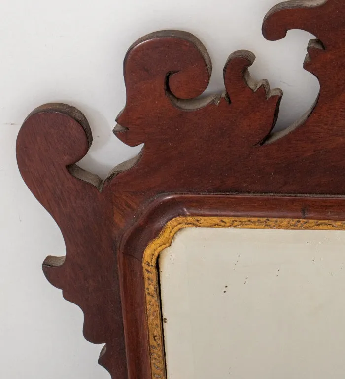 American Chippendale Style Mirror, ca. 1900