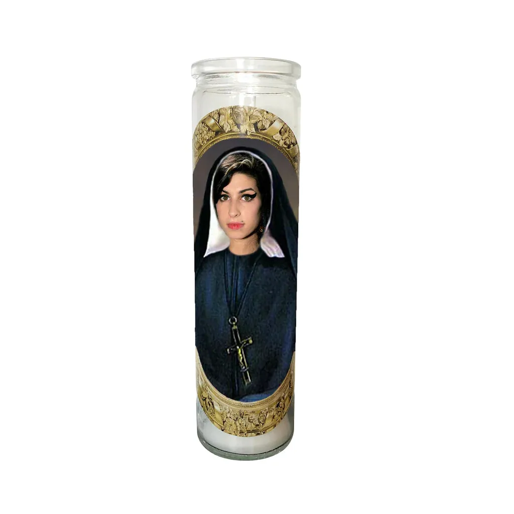 AMY WINEHOUSE CELEBRITY PRAYER CANDLE