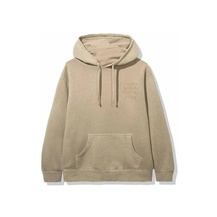 ANTI SOCIAL SOCIAL CLUB TONE DEAF HOODIE SAND