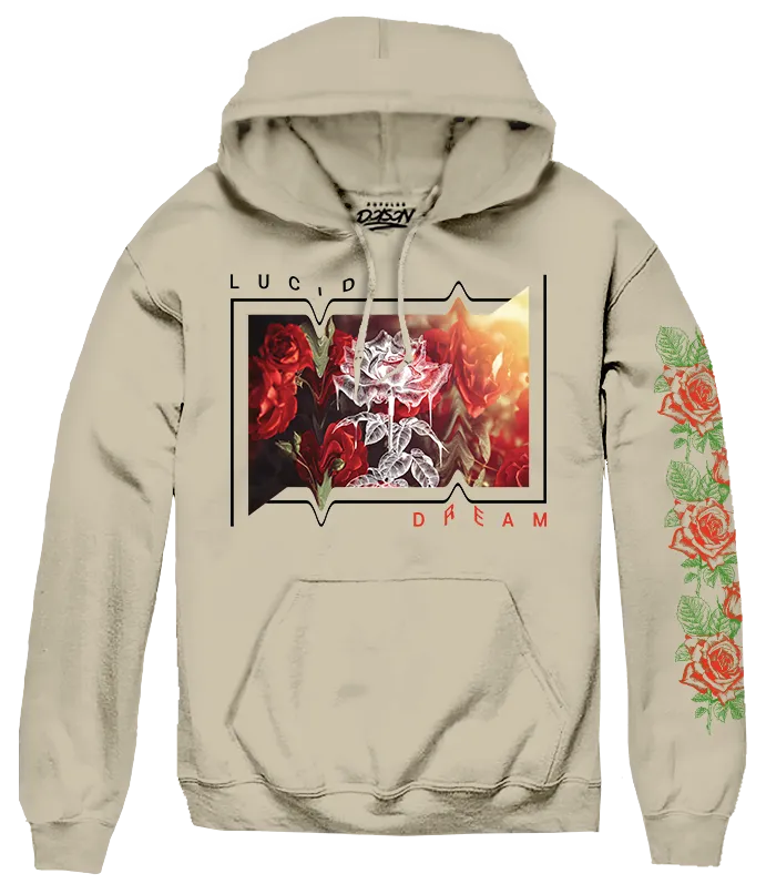 BIG SIZE - LUCID ROSE HOODIE