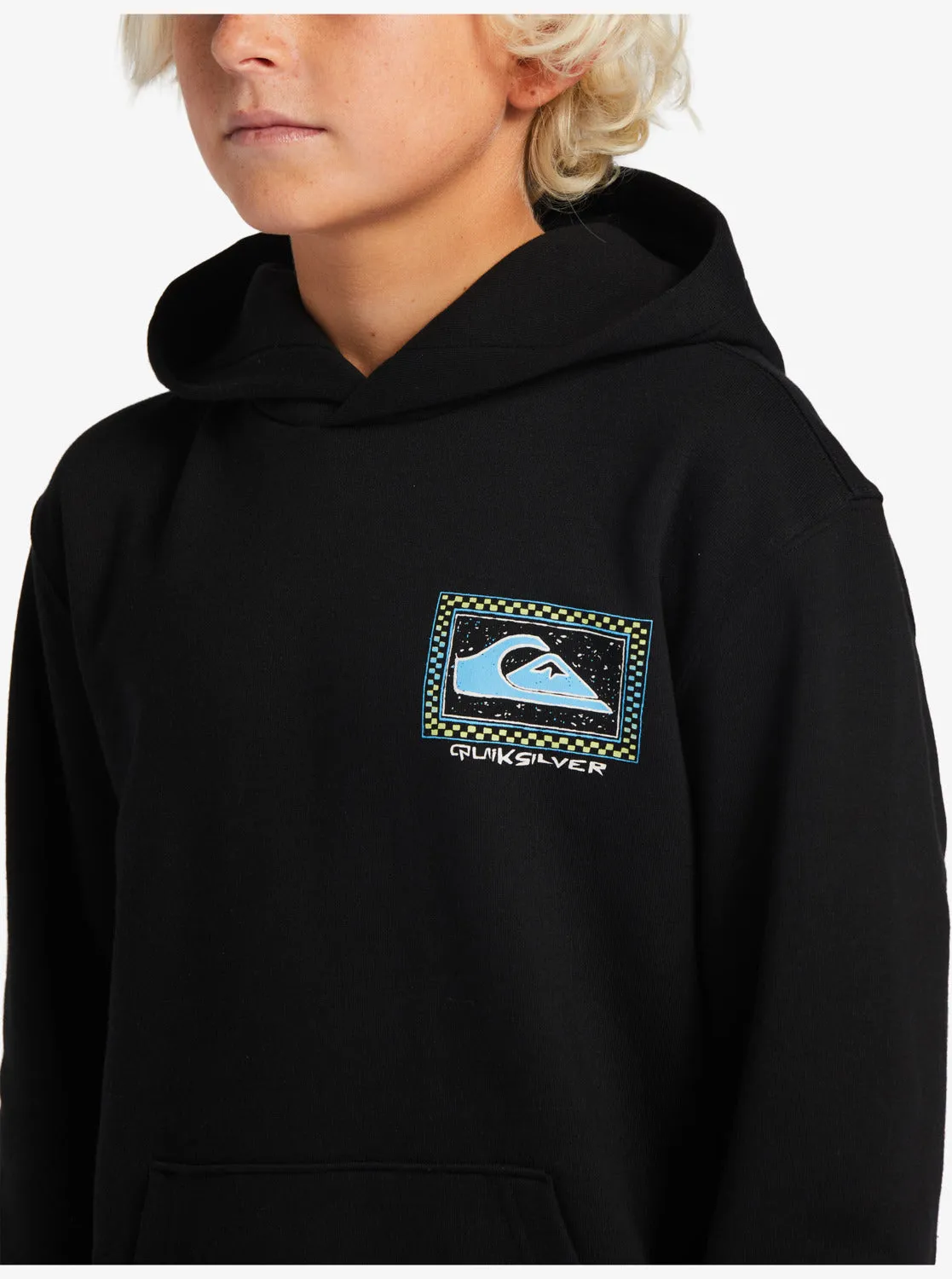 Boys 8-16 Perfect Peaking Stingrayhoody Pullover Sweatshirt - Black