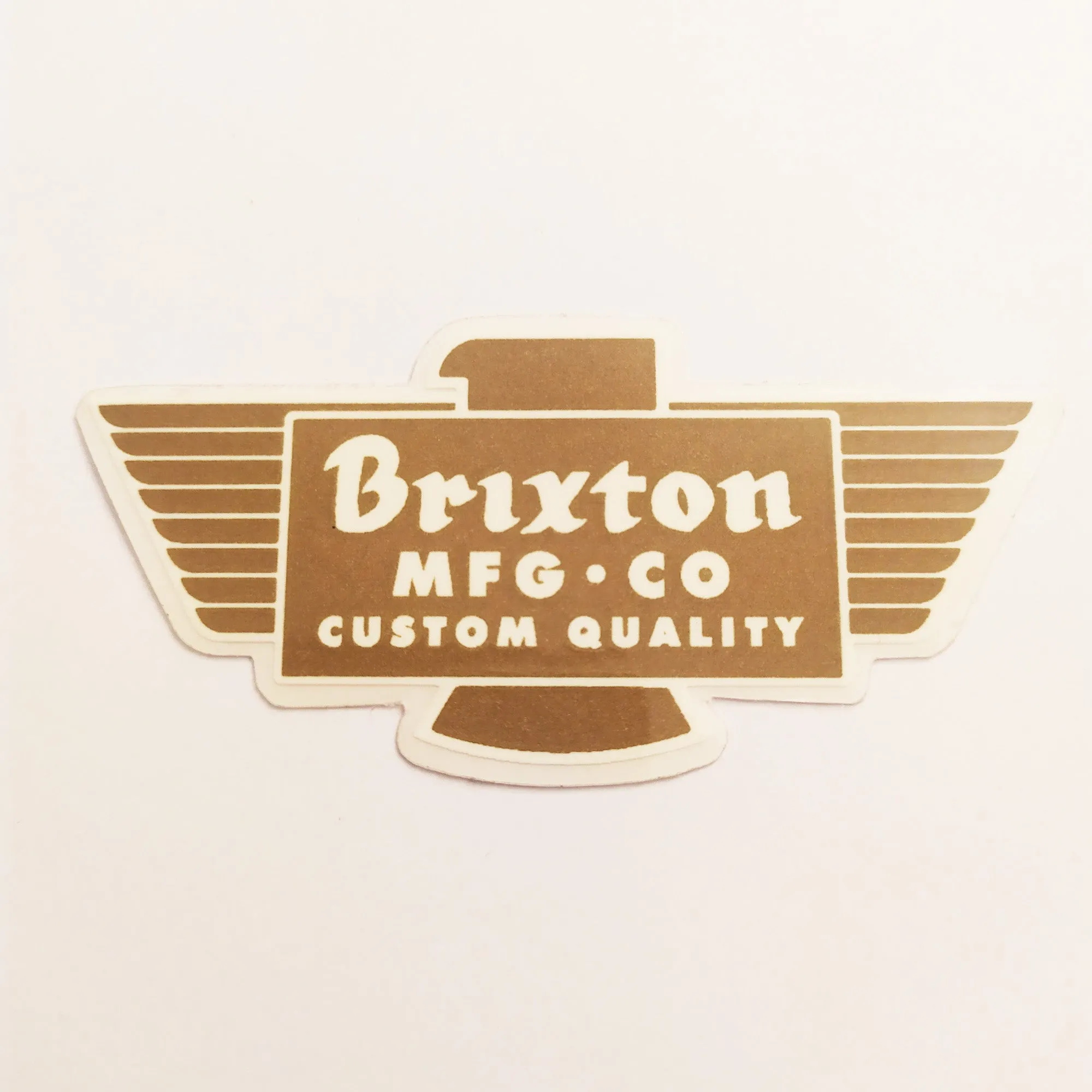 Brixton Clothing Skateboard Sticker - 8.5 cm x 4 cm