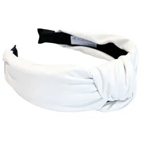 Brooklyn Headband in White