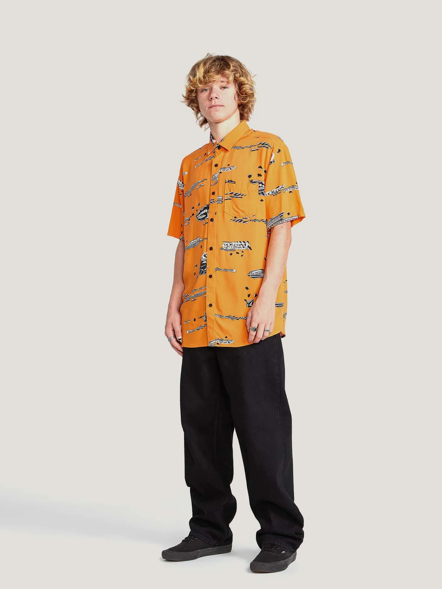 CAMISA VOLCOM HOMBRE SKATE VITALS WOVEN SS