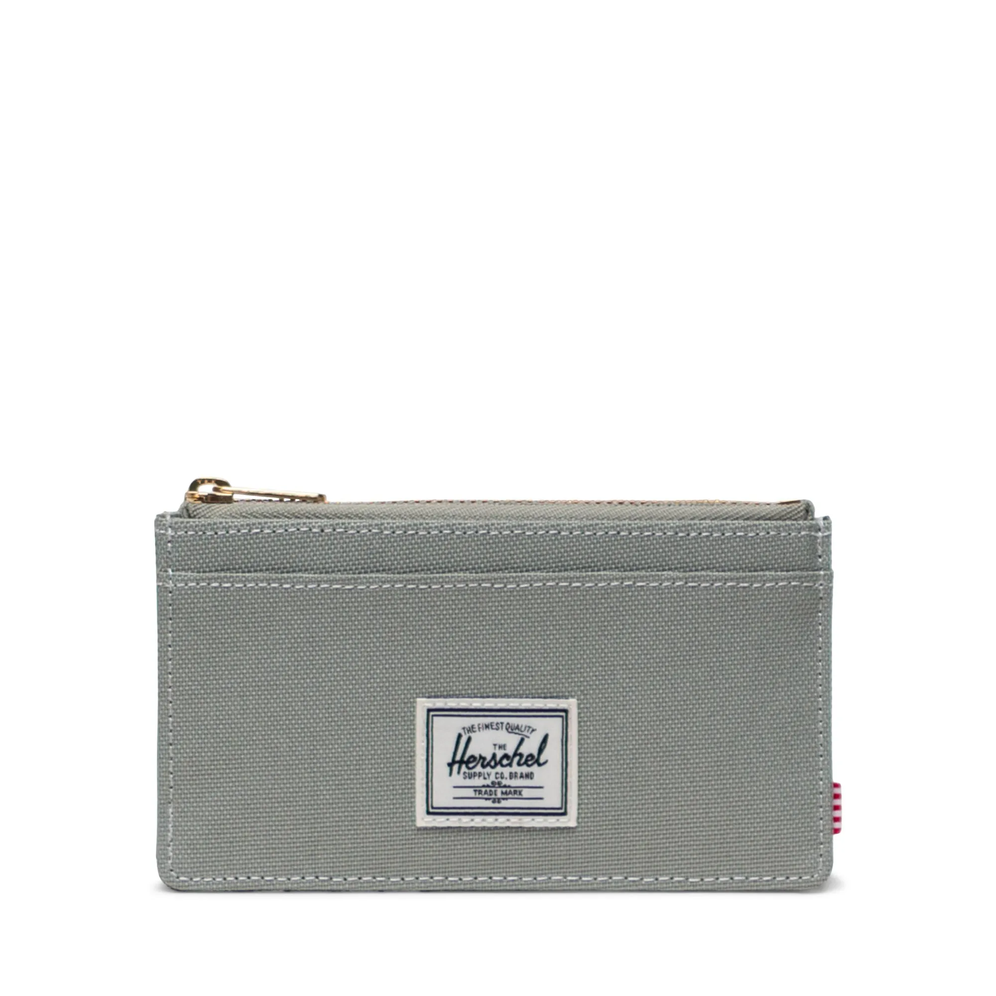 Carteira Herschel Oscar Large Seagrass/White Stitch