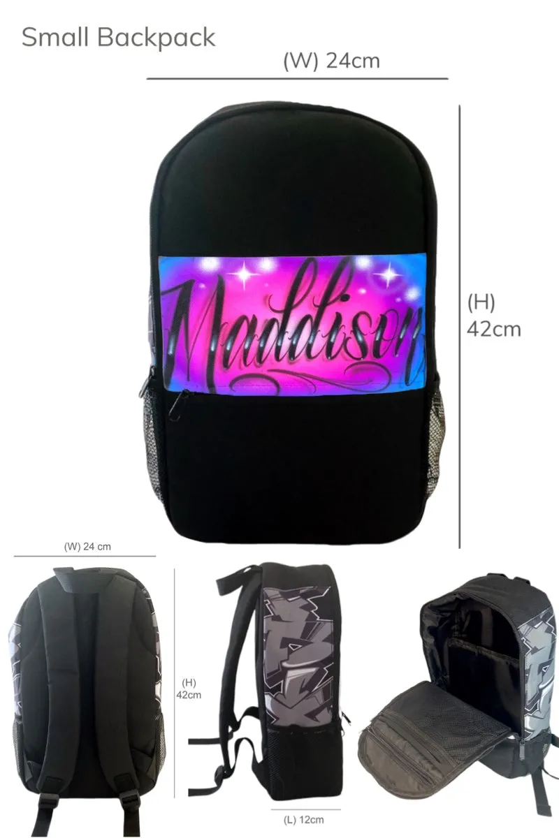 Circle Fade Script Style Backpack (17)