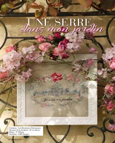 Cross stitch Magazine from France Creation Point de Croix, May/June 2016, Issue 57