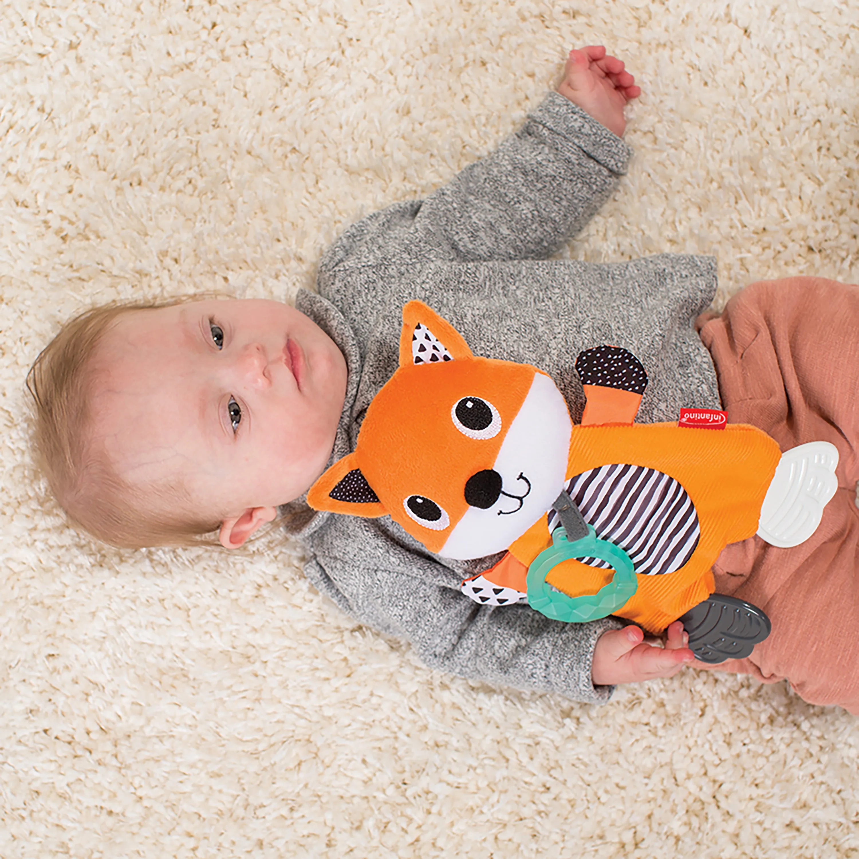 Cuddly Teether™ Fox