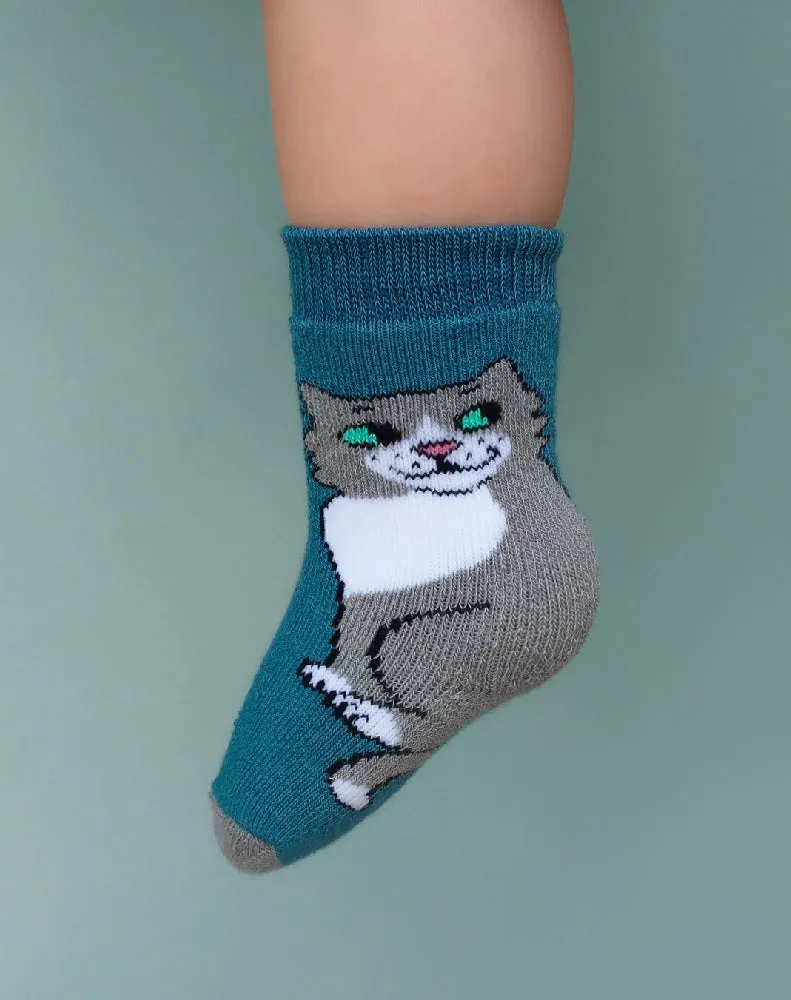 CUTE CAT BABY SOCKS