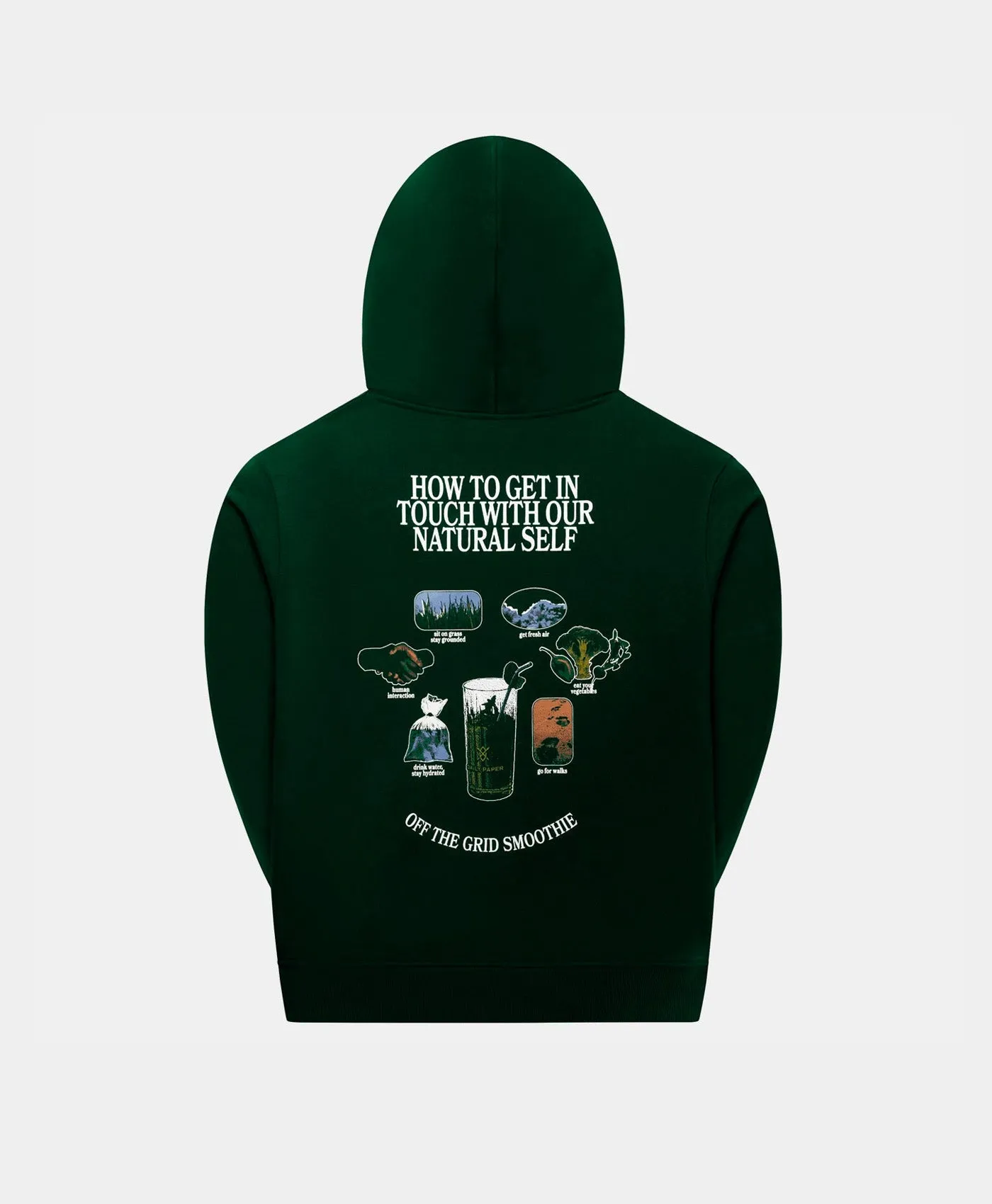 Dark Green Smoothie Hoodie