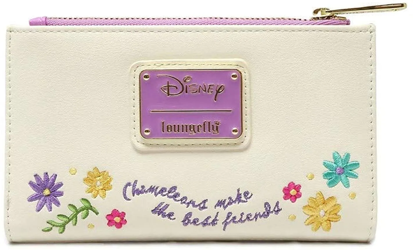 Disney Tangled Pascal Flower Flap Wallet