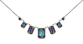 Duchess Multicolor Rectangles Necklace