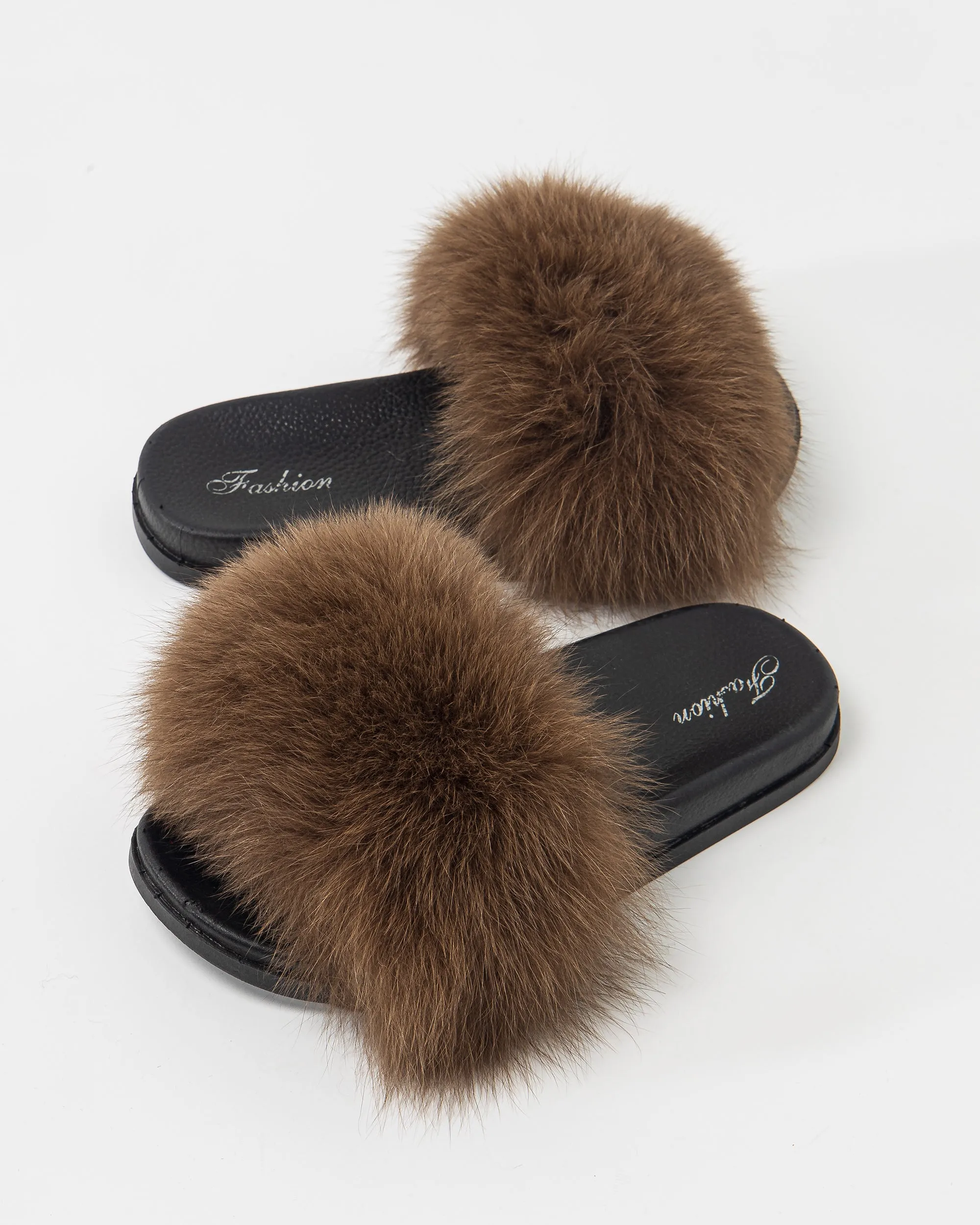 FAUX FUR SLIDES SLIPPERS 2021 - سلبرز