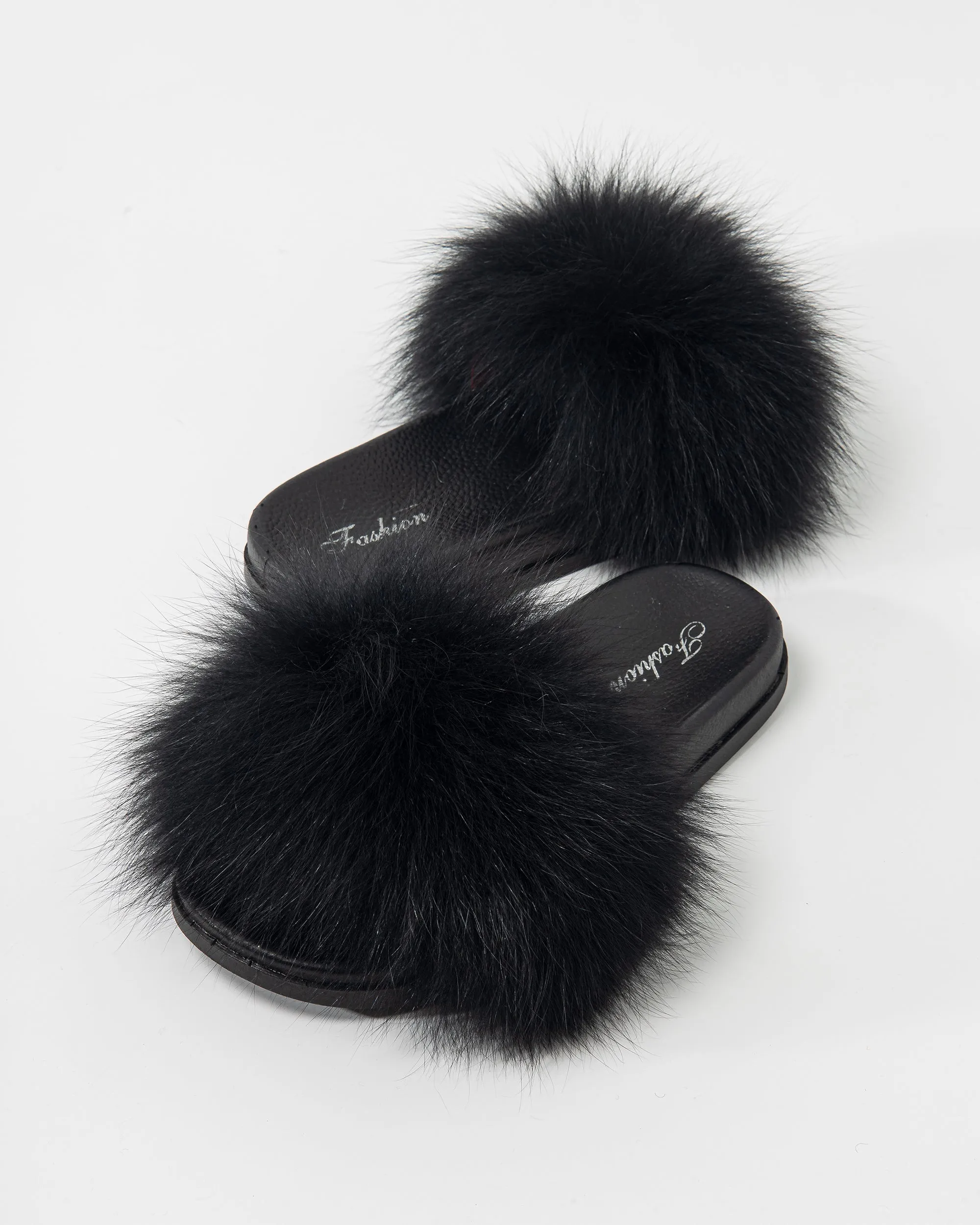 FAUX FUR SLIDES SLIPPERS 2021 - سلبرز