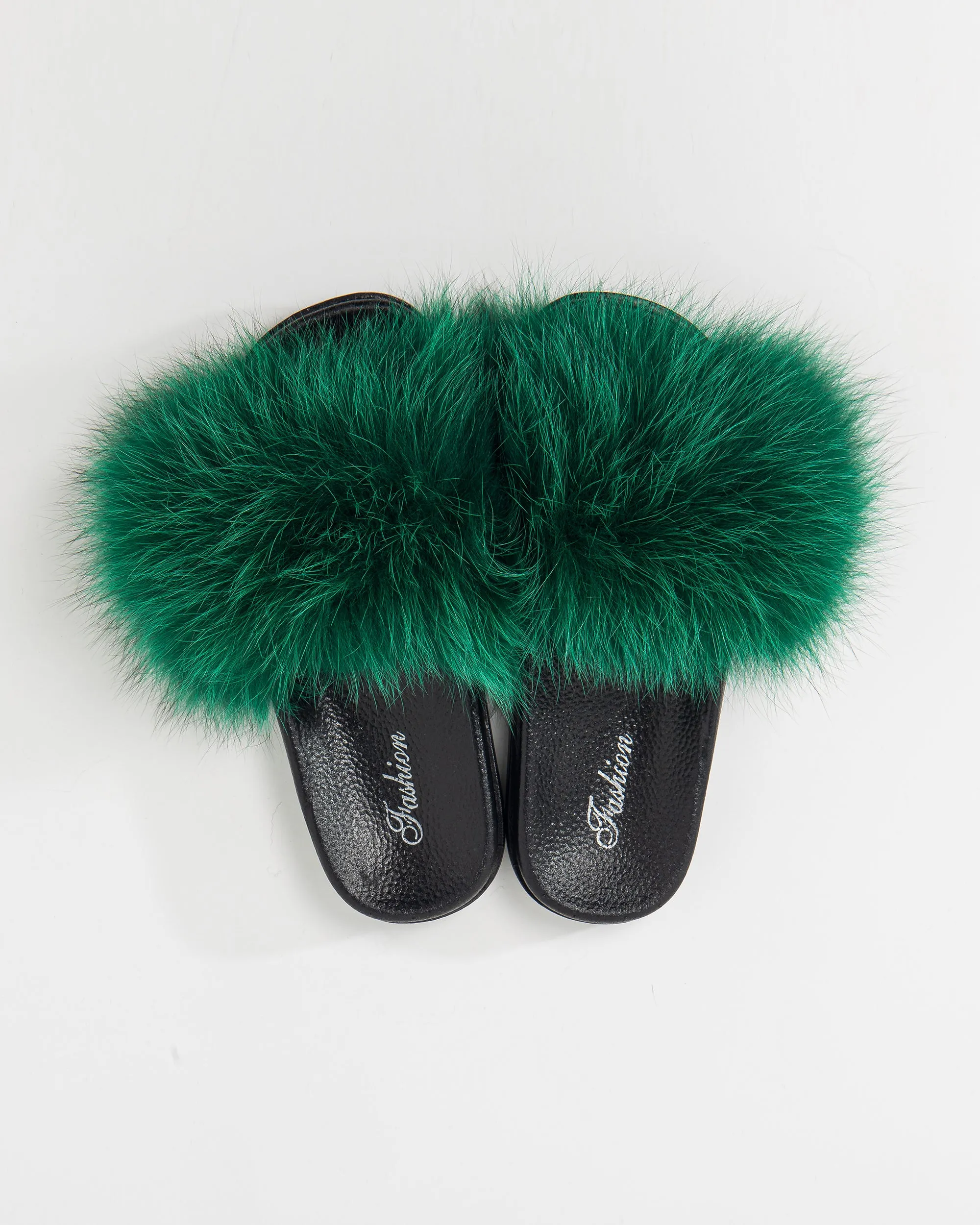 FAUX FUR SLIDES SLIPPERS 2021 - سلبرز