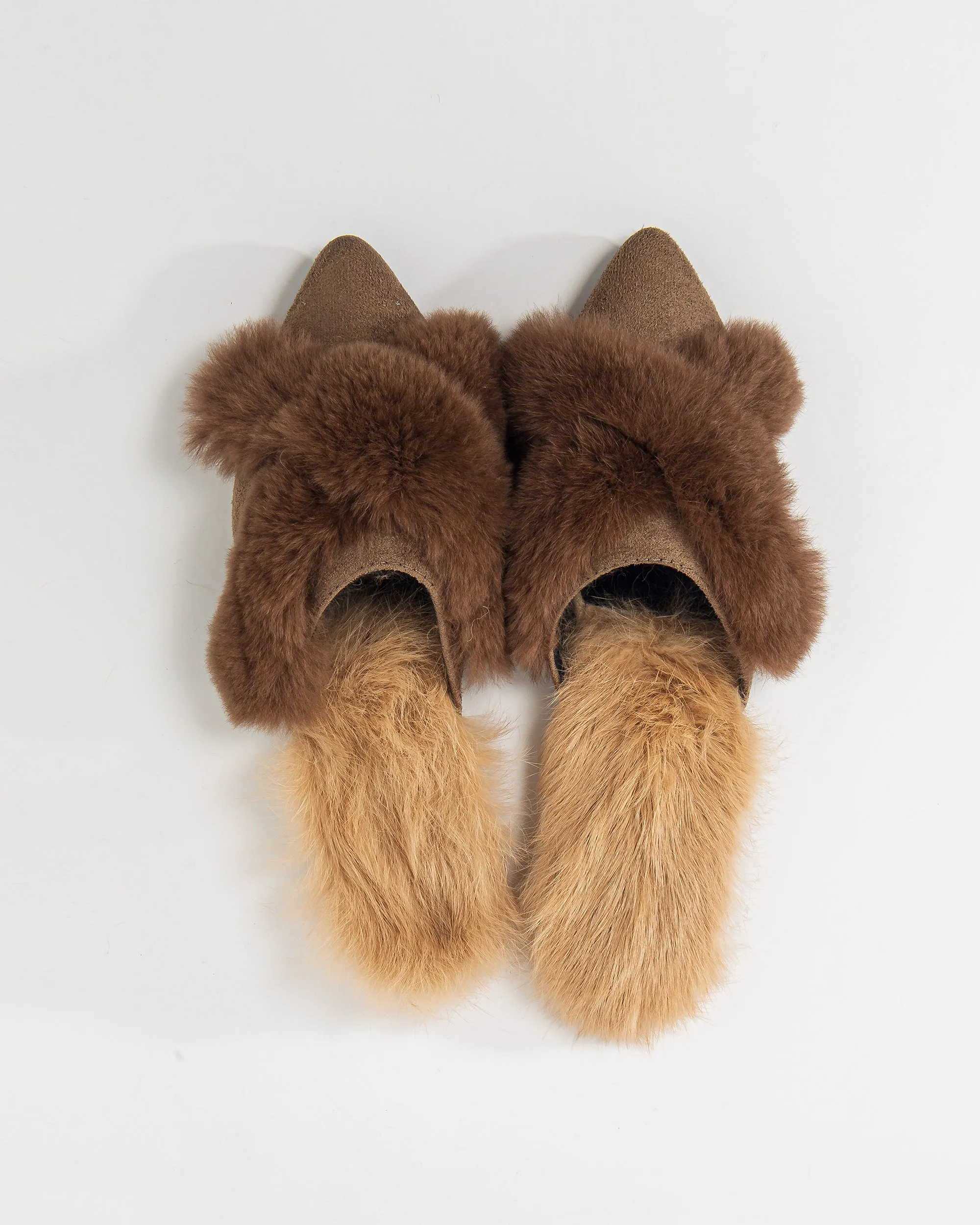 FAUX FUR SLIPPERS 2031 - صندل