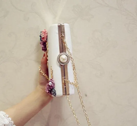 FLORAL EVENING CLUTCH