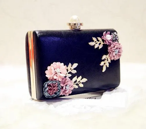 FLORAL EVENING CLUTCH