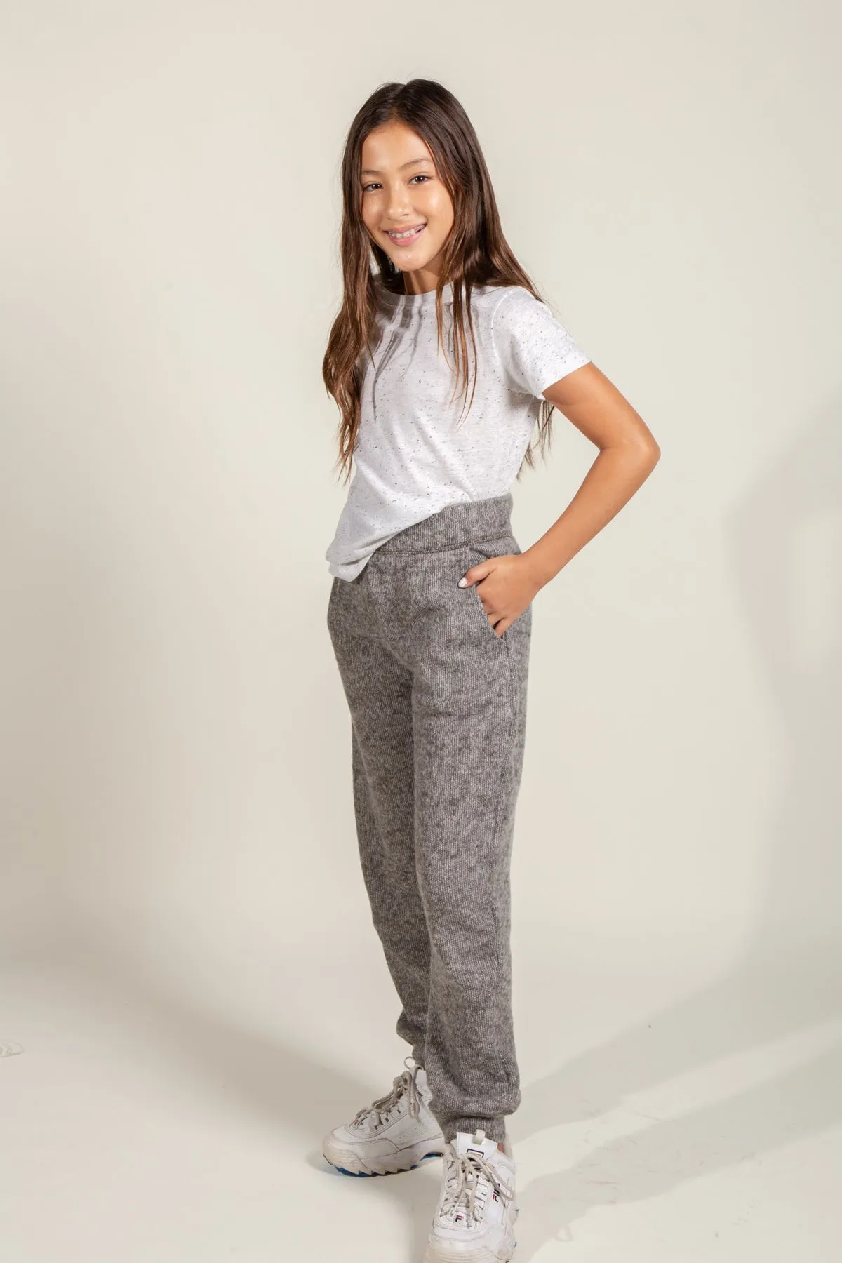 Girl's Soft Knit Jogger