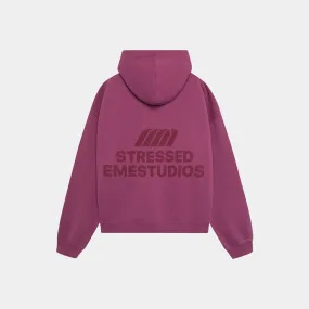 Hectic Dry Rose Oversized Hoodie