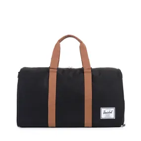 Herschel Novel Black/Tan Synthetic Leather