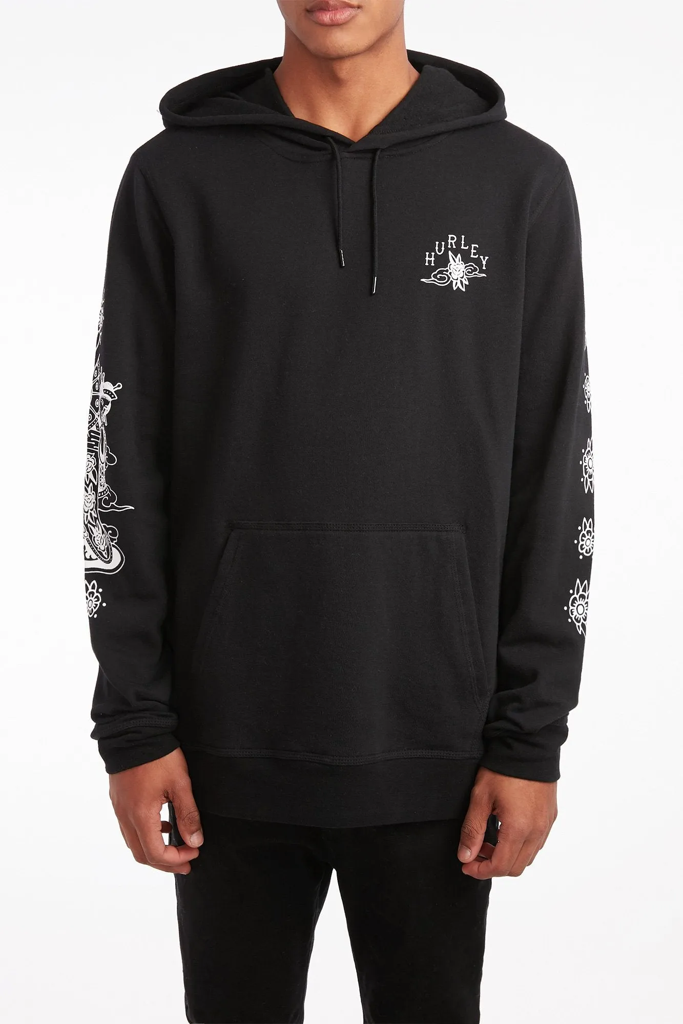 Hurley Guys Geisha Graphic Popover Hoodie