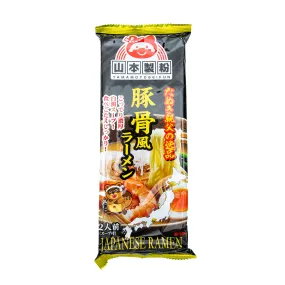 Japanese Tonkotsu Style Thin Instant Ramen