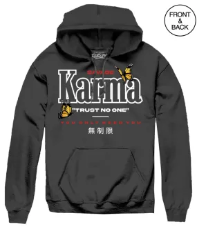 KARMA TRUST NO ONE ROSE HOODS