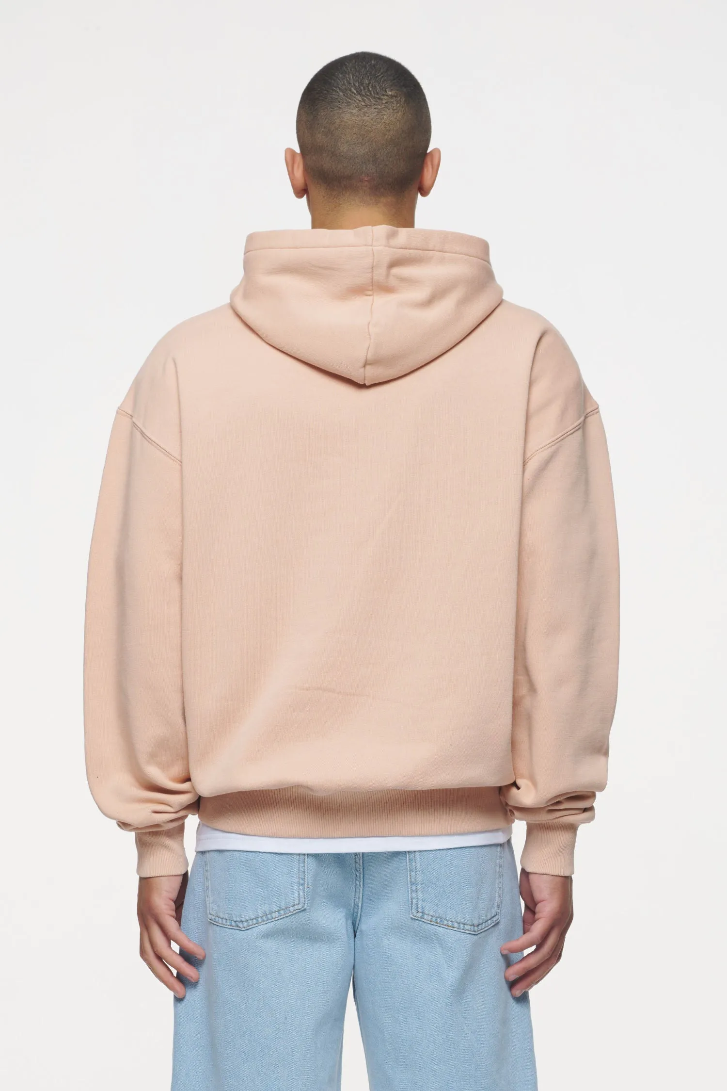 Kirk Oversized Hoodie Vintage Washed Tuscan Rose