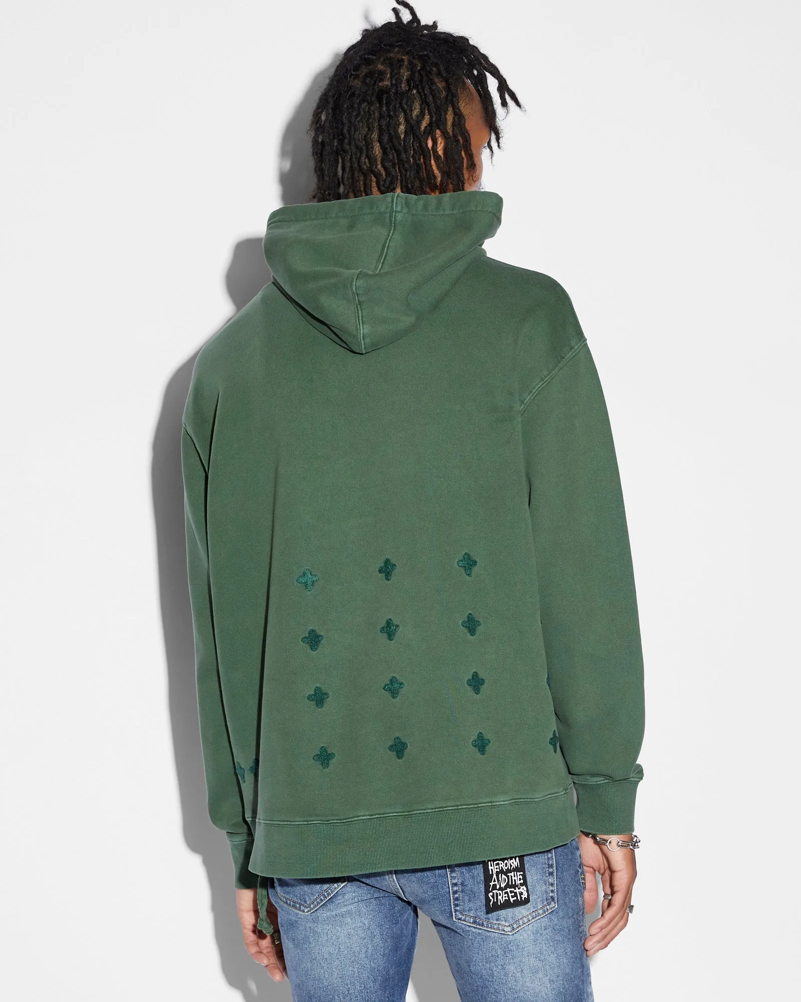 Ksubi Blocked Biggie Hoodie - Emerald