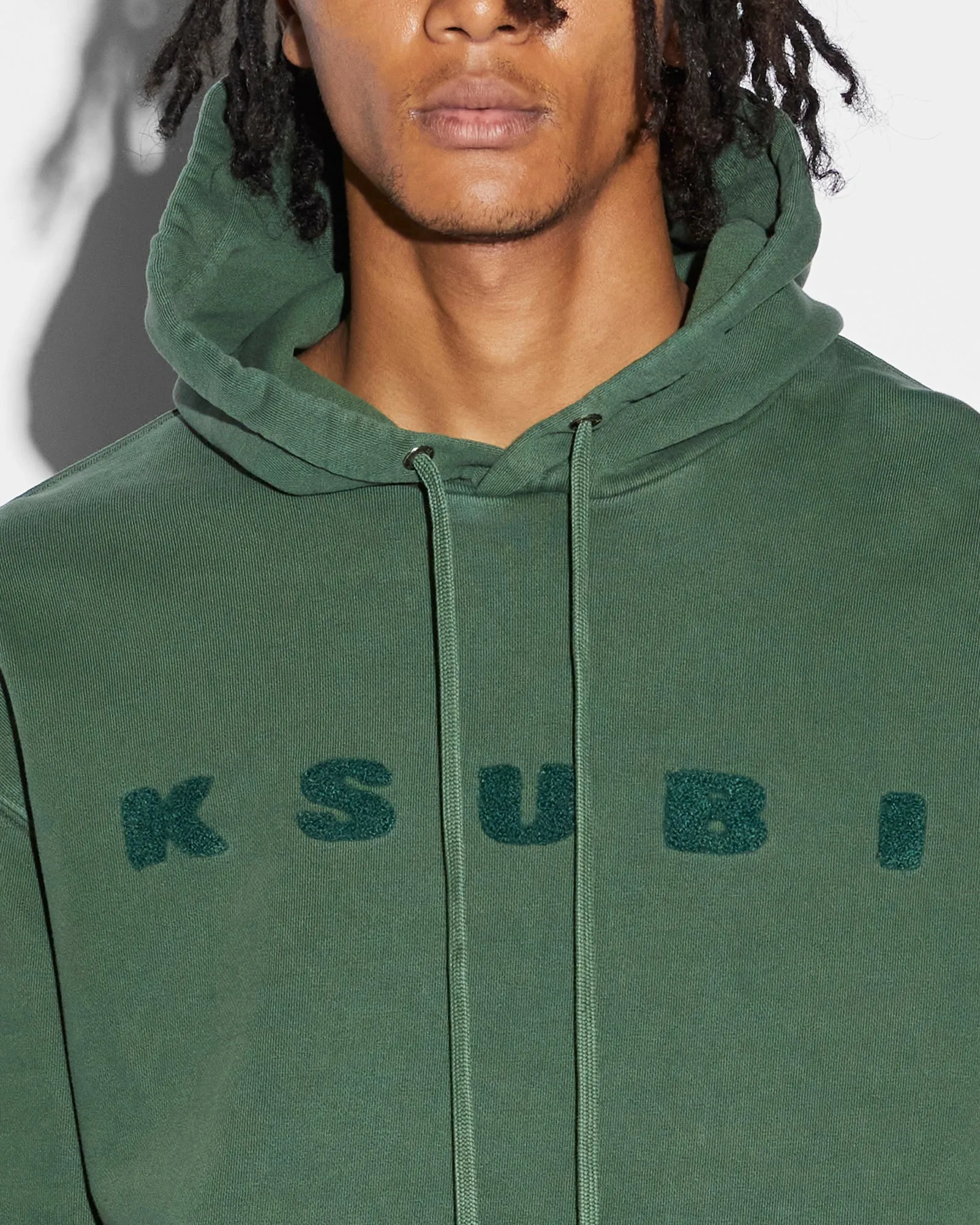 Ksubi Blocked Biggie Hoodie - Emerald