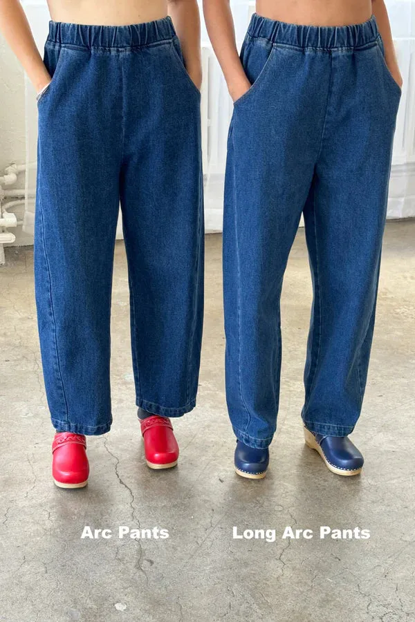 Le Bon Shoppe - Long Arc Pants | Blue Denim