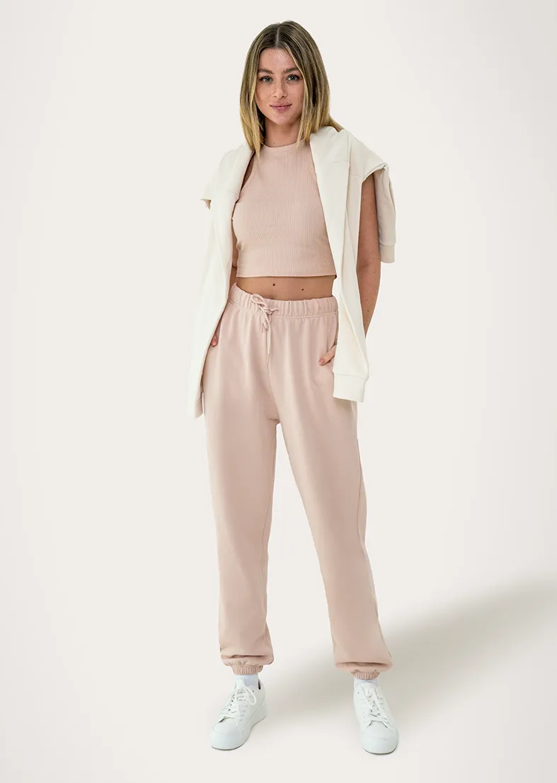 Life Lounge Oversized Jogger Rose