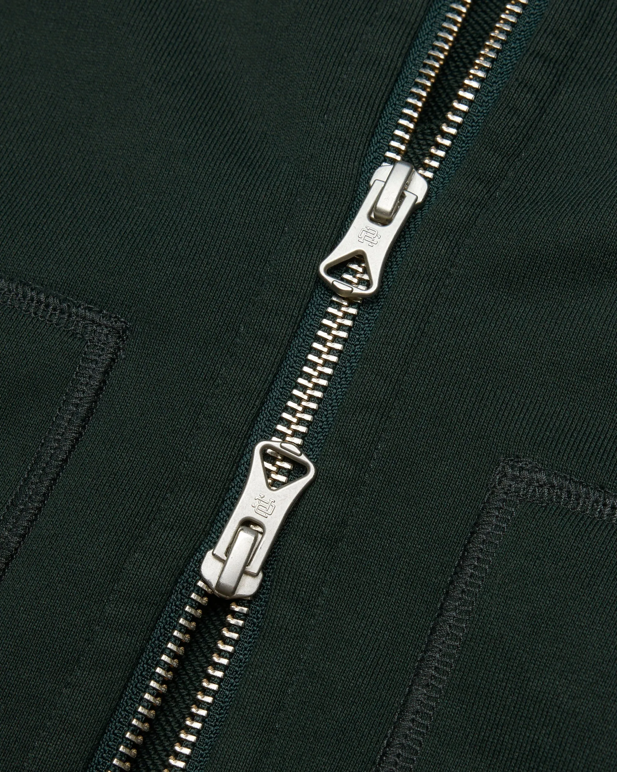 Midweight Terry Slim Zip Hoodie