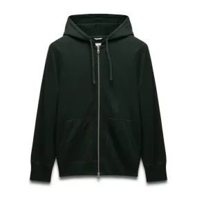 Midweight Terry Slim Zip Hoodie