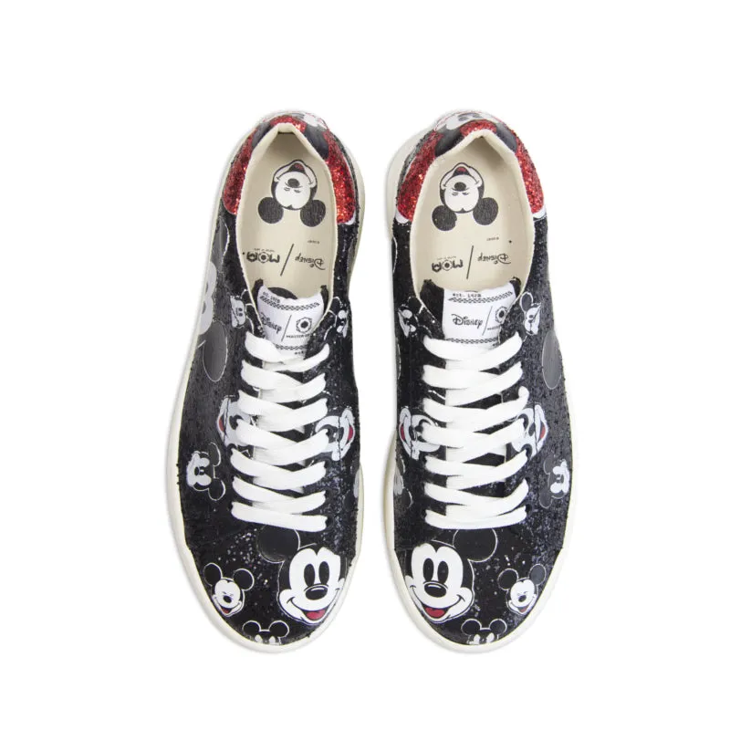 MOA SNEAKERS MD149 MICKEY MOUSE DISNEY GLITTER