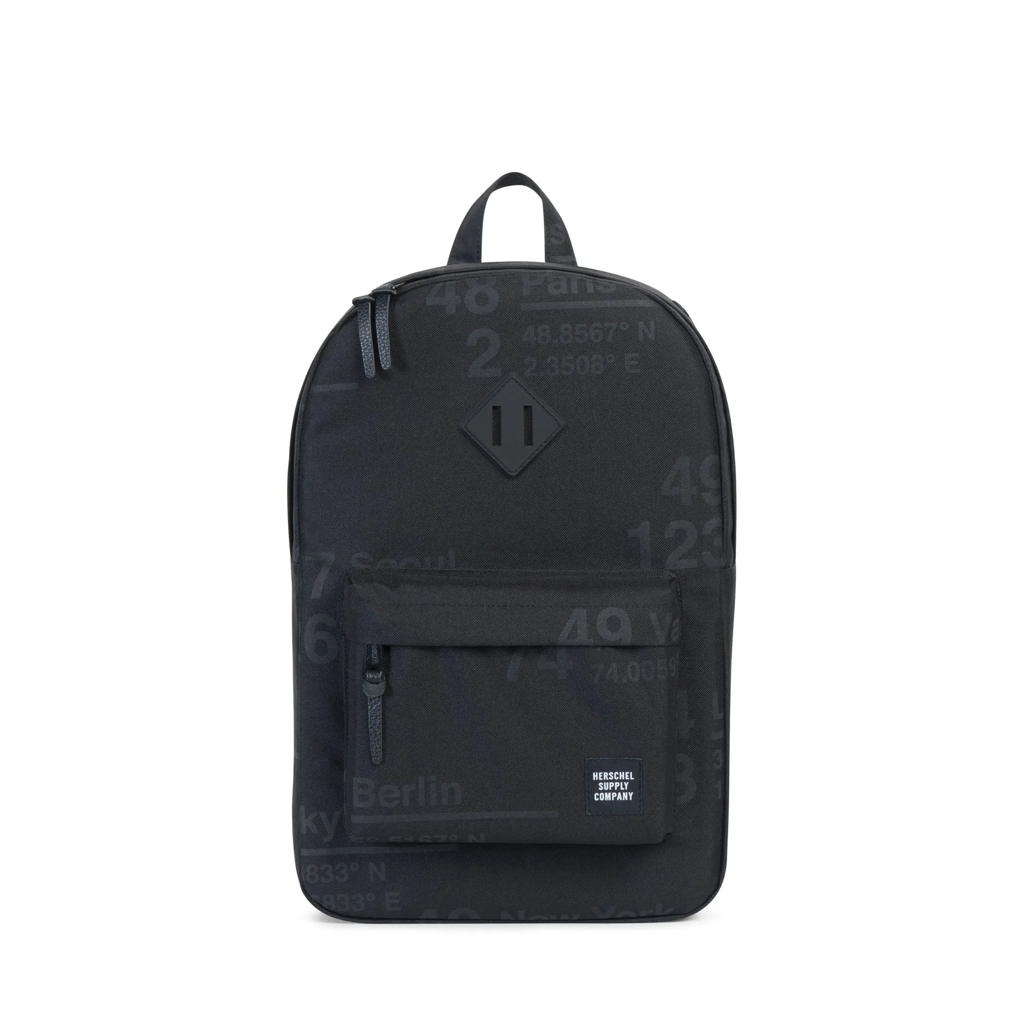 Mochila Herschel Heritage Mid-Volume Site/Black Rubber