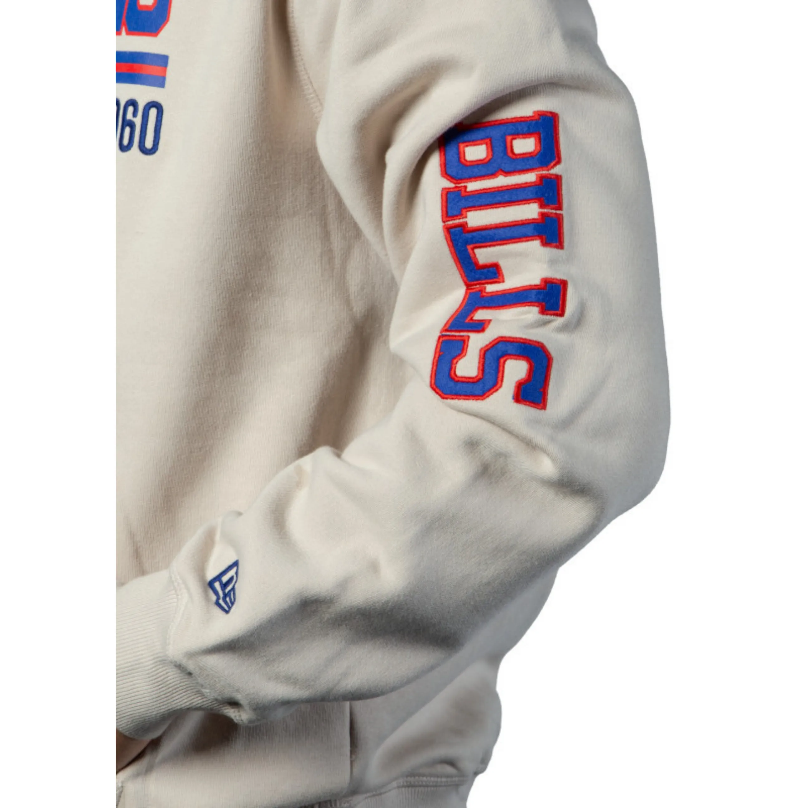 New Era Buffalo Bills Stone With Retro Logo Hoodie