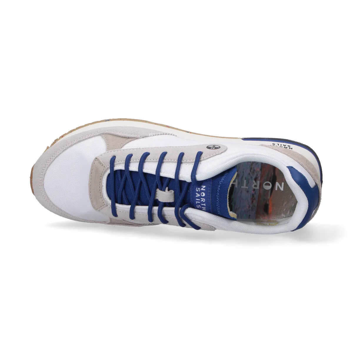 North Sails Sneaker Tailer Cover bianco blu