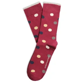 Originals DotCom Socks Red Wine / Casual Sand / Navy / Warm Grey / Off White