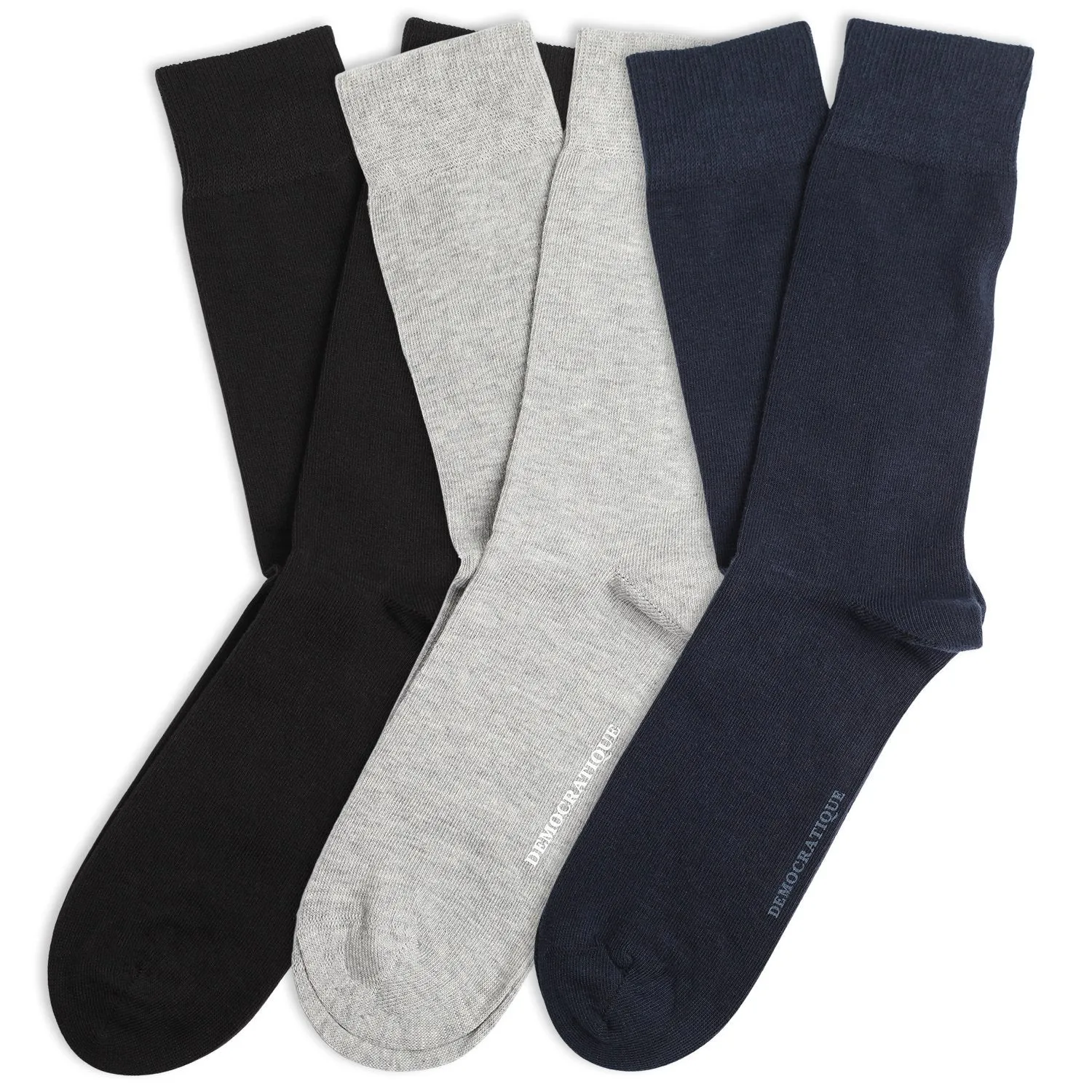 Originals Solid 9-pair Pack - 3 black, 3 navy and 3 lightgrey melange