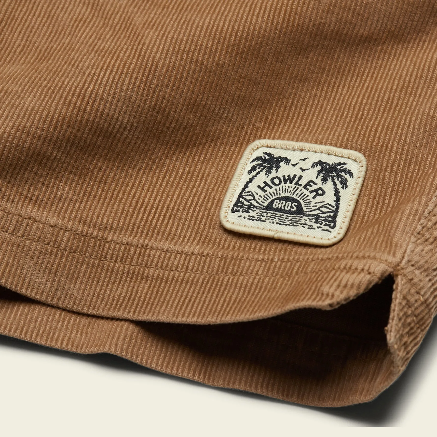 Pressure Drop Cord Shorts: Pharoah Tan