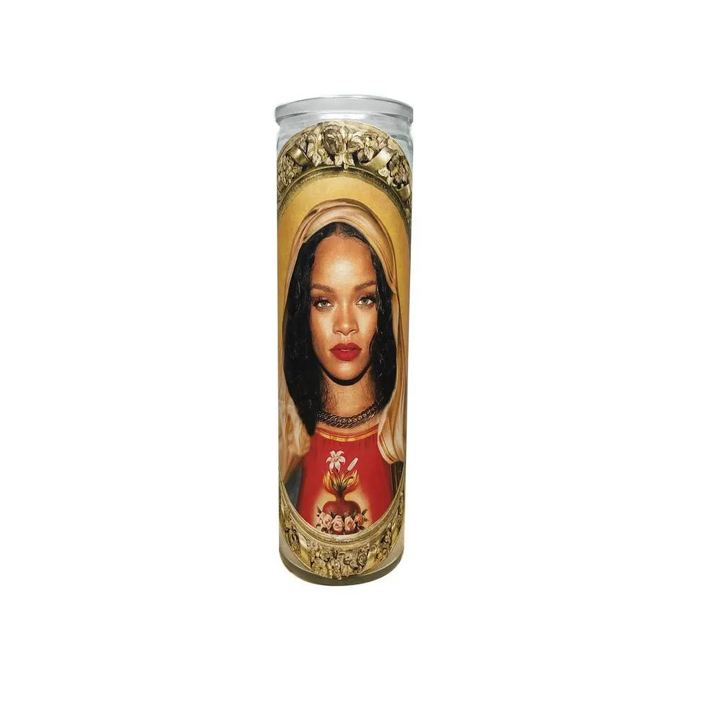 RIHANNA CELEBRITY PRAYER CANDLE