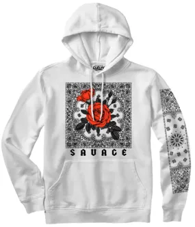 Rose Bandana Hoodie